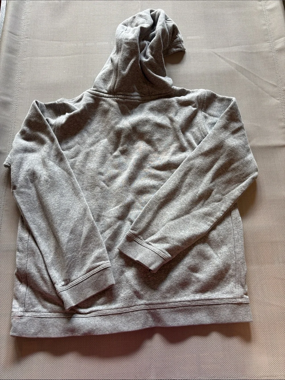Nike Grey Heather Pullover Hoodie boys sz XL EUC